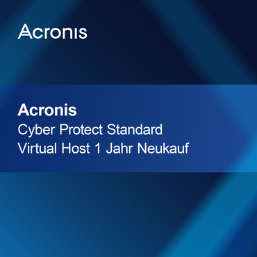 Acronis Cyber Protect Standard Virtuell Värd