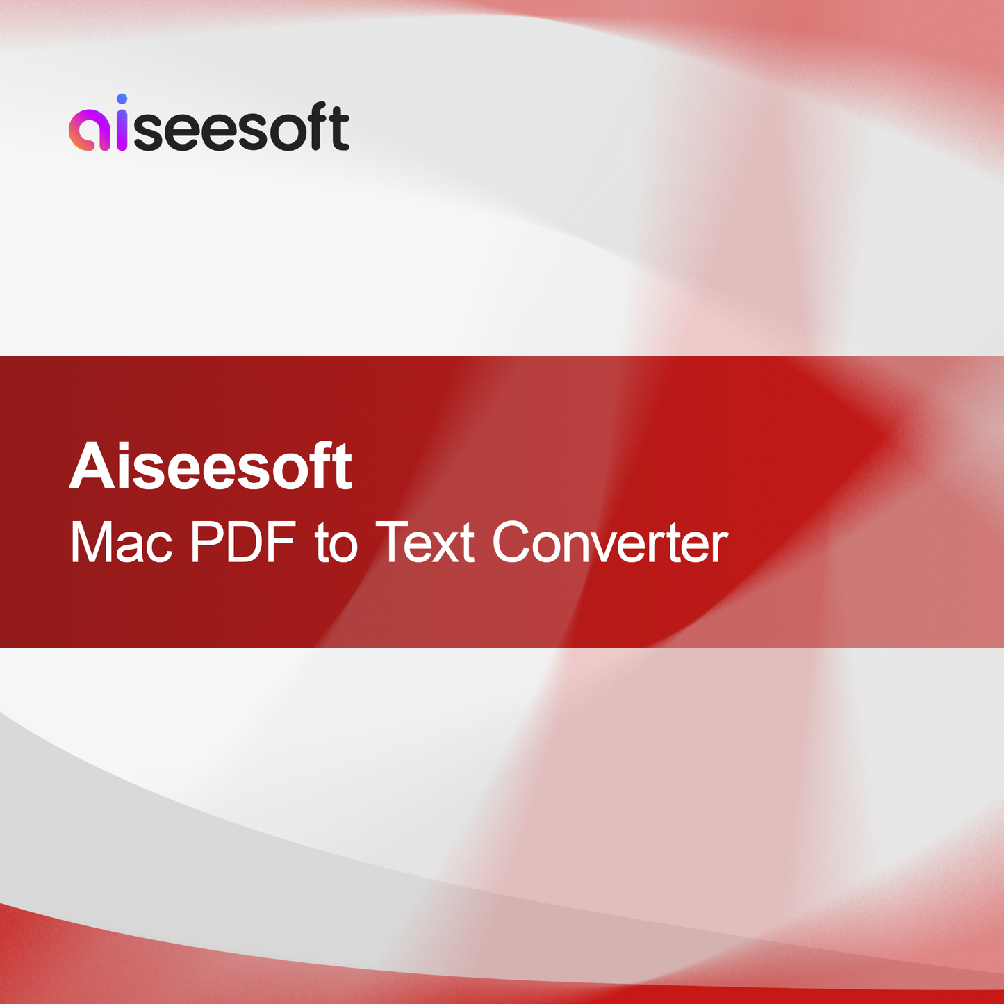 Aiseesoft Mac PDF do textového převodníku