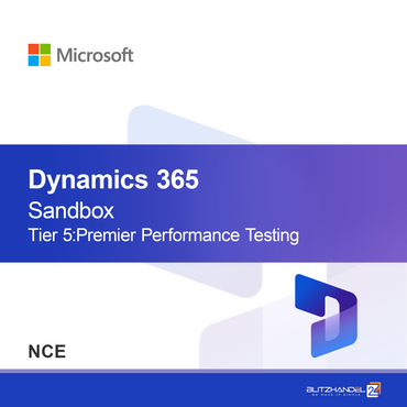 Dynamics 365 Operations - Sandbox Tier 5: Test di Prestazioni Premier
