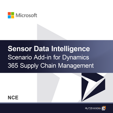Sensor Data Intelligence Scenario-tillägg för Dynamics 365 Supply Chain Management (NCE)