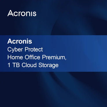 Acronis Cyber Protect Home Office Premium, 1 TB Cloudopslag