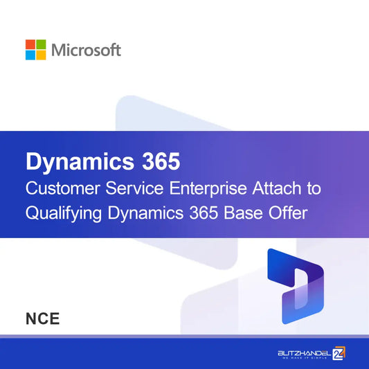 Dynamics 365 Customer Service Enterprise Legg til kvalifiserende Dynamics 365 Base-tilbud (NCE)