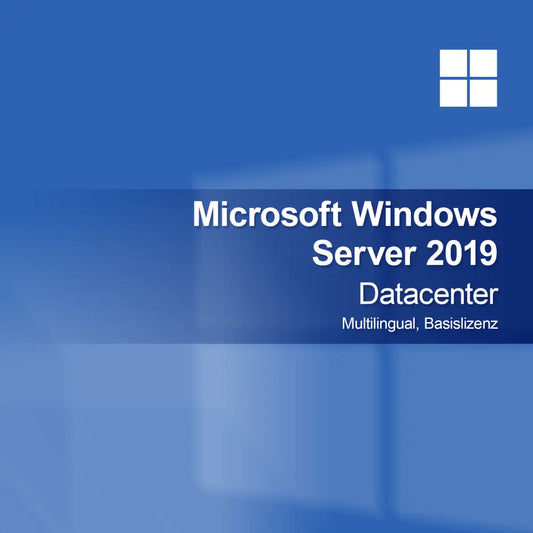Microsoft Windows Server 2019 Datacenter, многоезичен, базов лиценз