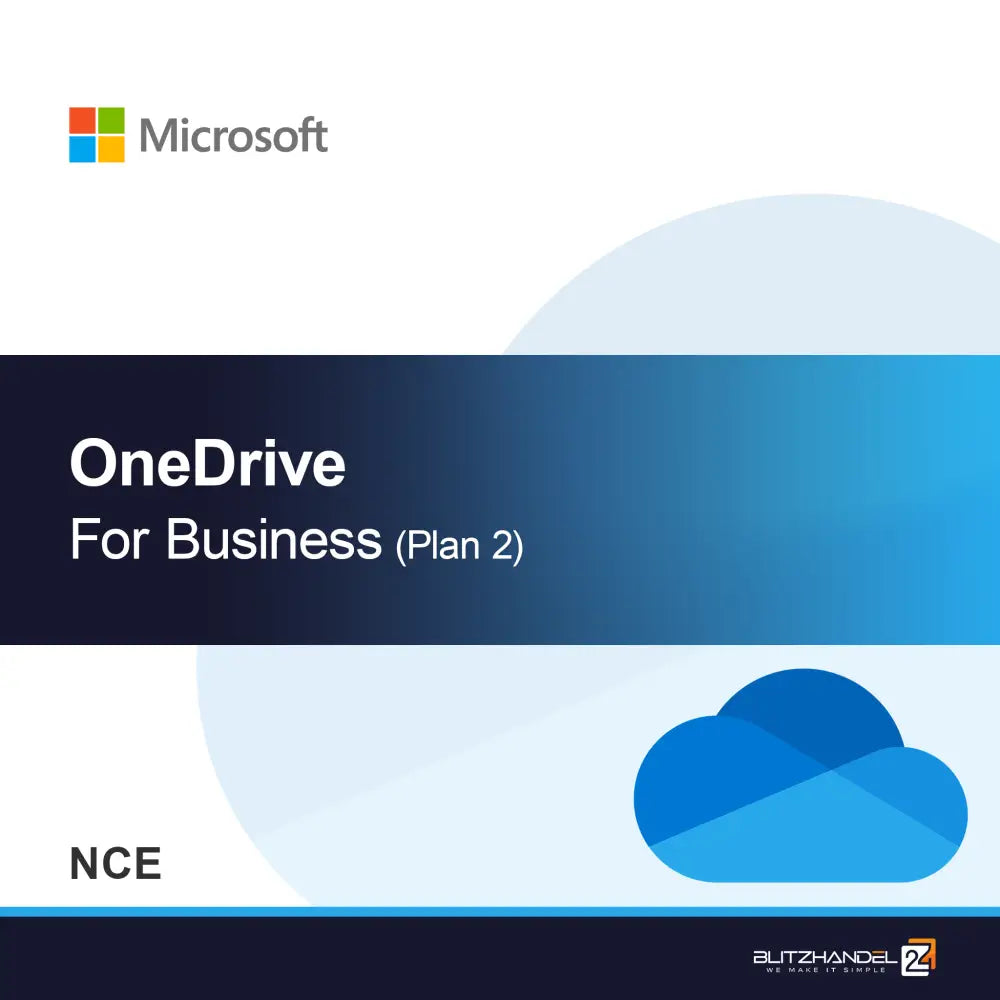 OneDrive pour entreprise (Plan 2) (NCE)