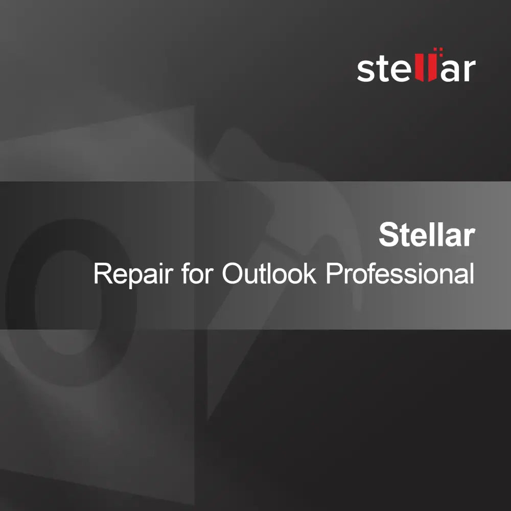 Stellar Reparasjon for Outlook Profesjonell