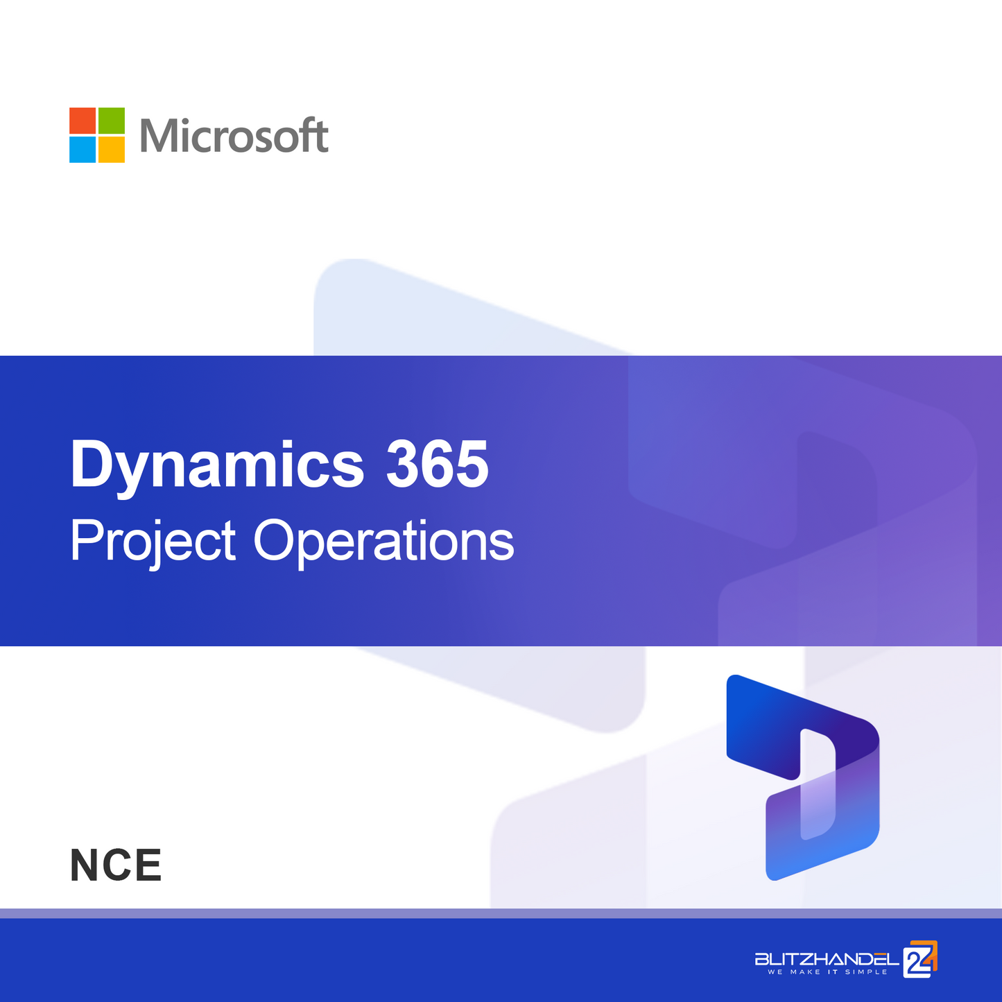 Dynamics 365 Проектни операции (NCE)