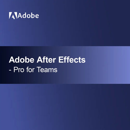 Adobe After Effects - Pro for team