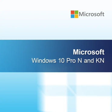 Microsoft Windows 10 Pro N a KN